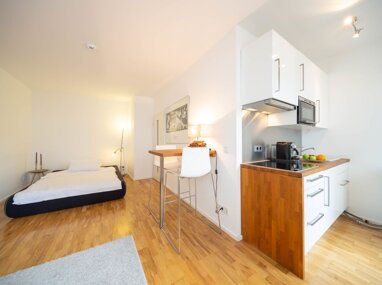 Wohnung zur Miete Wohnen auf Zeit 1.300 € 1 Zimmer 33 m² frei ab 03.09.2024 Düsselstraße Unterbilk Düsseldorf 40219
