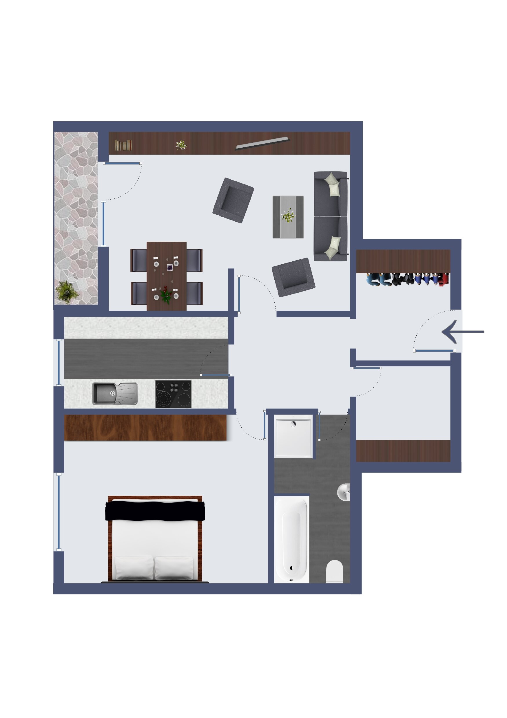Wohnung zur Miete 699 € 2 Zimmer 80 m²<br/>Wohnfläche 3. Stock<br/>Geschoss Ab sofort<br/>Verfügbarkeit Frankenthal 123 Frankenthal (Pfalz) 67227