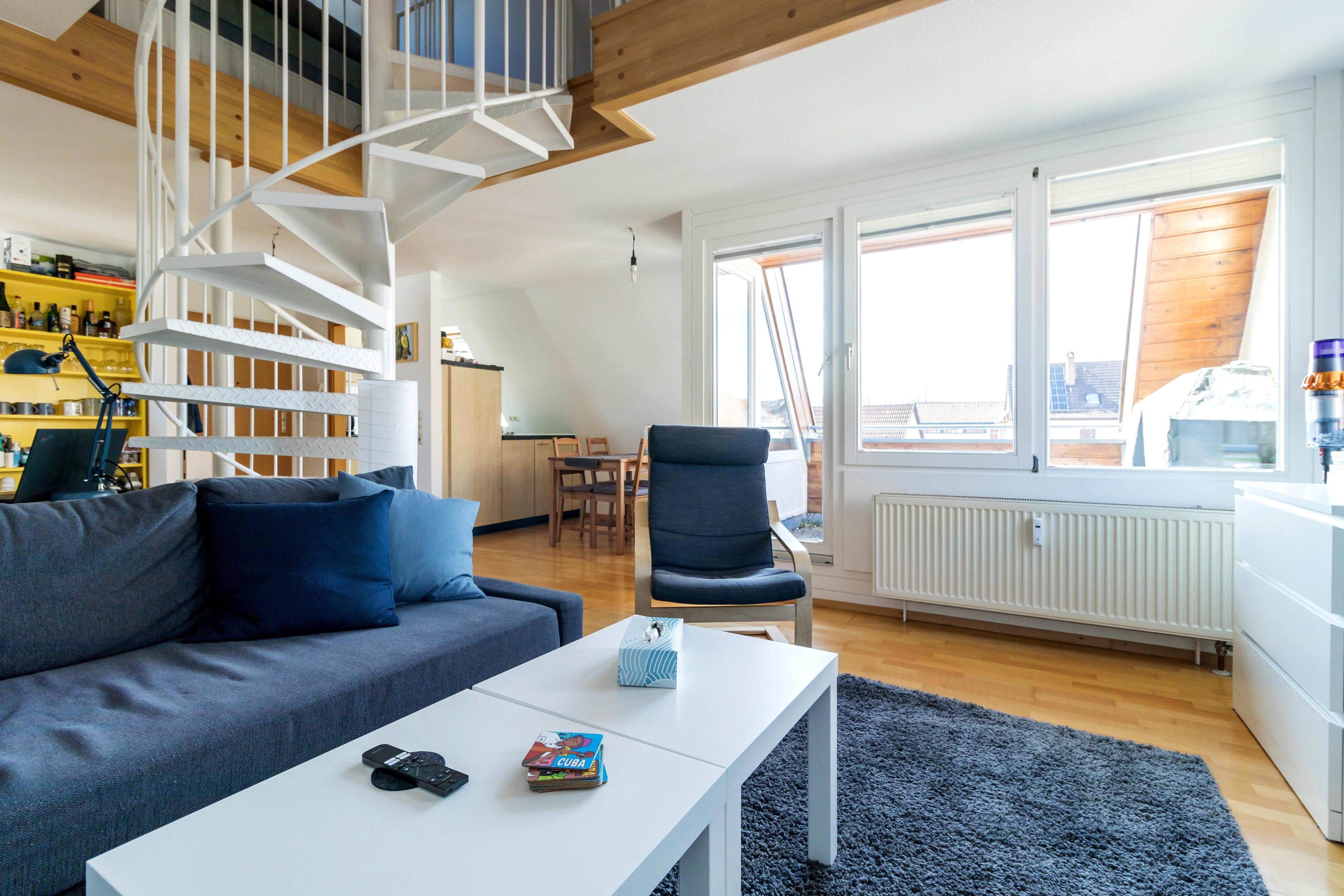 Charmante Maisonette-Dachgeschosswohnung mit Balkon