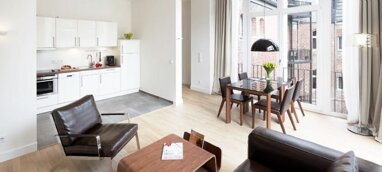 Wohnung zur Miete Wohnen auf Zeit 5.580 € 2 Zimmer 80 m² frei ab sofort Unterbilk Düsseldorf 40219