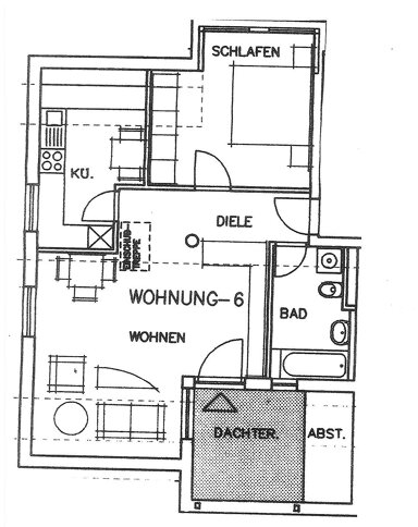 Wohnung zur Miete 700 € 2 Zimmer 59 m² frei ab sofort Saint-Claude-Str. 32 Rottenburg Rottenburg am Neckar 72108