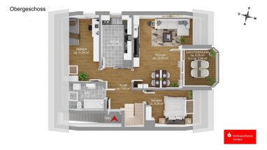 Wohnung zum Kauf Provisionsfrei 189.000 € 3 Zimmer 67,2 m² Meyerdamm Oyten 28876