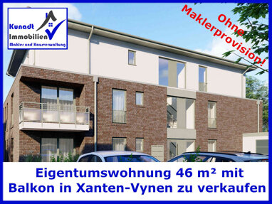 Wohnung zum Kauf Provisionsfrei 169.000 € 2 Zimmer 46 m² 1. Geschoss Hauptstr. 18g Vynen Xanten 46509