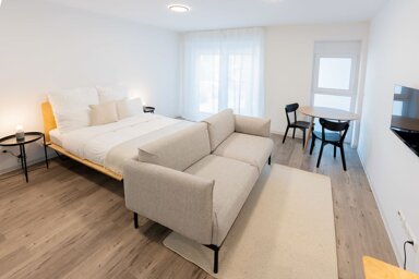 Wohnung zur Miete Wohnen auf Zeit 1.500 € 1 Zimmer 33,3 m² frei ab 03.03.2025 Ostparkstraße 45a Ostend Frankfurt am Main 60385