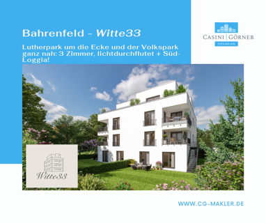 Wohnung zum Kauf Provisionsfrei 825.000 € 3 Zimmer 96,5 m² 1. Geschoss Bahrenfeld Hamburg 22761