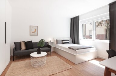 Wohnung zur Miete Wohnen auf Zeit 1.150 € 1 Zimmer 30 m² frei ab sofort Eckampstraße Rath Düsseldorf 40472