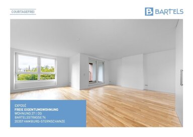 Penthouse zum Kauf provisionsfrei 920.000 € 4 Zimmer 116,6 m² 4. Geschoss frei ab sofort Bartelsstraße 74 Sternschanze Hamburg 20357