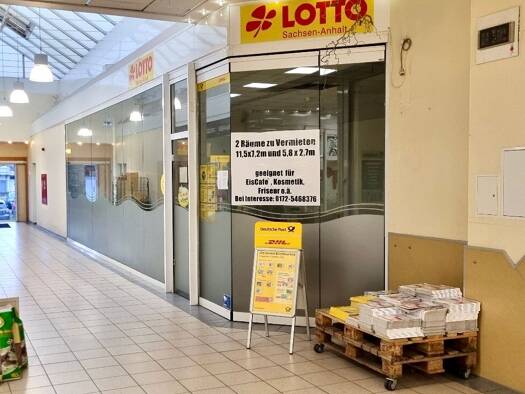 Laden zur Miete provisionsfrei 2 Zimmer 85 m² Verkaufsfläche Roßla Südharz 06536