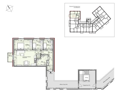 Wohnung zur Miete nur mit Wohnberechtigungsschein 523 € 4 Zimmer 87,1 m² 3. Geschoss frei ab sofort Familie-Cohn-Straße 2 Vier Boizenburg/Elbe 19258