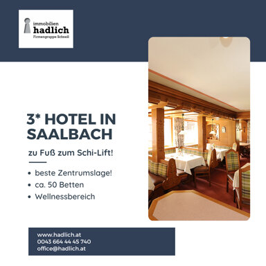 Hotel zum Kauf 3.400.000 € 28 Zimmer 853 m² Grundstück Saalbach 5753