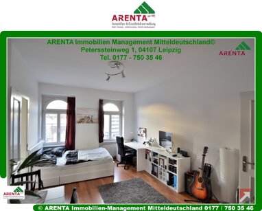 Wohnung zur Miete 504 € 1 Zimmer 42 m² 4. Geschoss Peterssteinweg 1 Zentrum - Süd Leipzig 04107