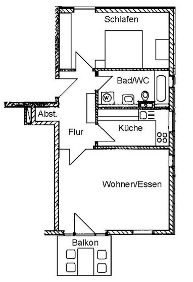 Wohnung zum Kauf 295.000 € 2 Zimmer 65 m² 1. Geschoss Tegernheim 93105