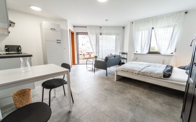 Wohnung zur Miete Wohnen auf Zeit 1.090 € 1 Zimmer 35 m² frei ab 19.02.2025 Brühlstr. 0 Leere Wasen/Hulb/Stöckach/Blumenmahden Böblingen 71034