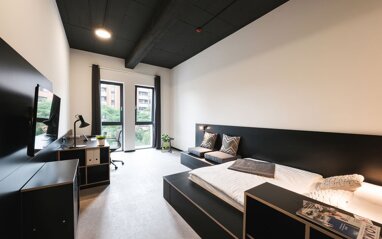 Wohnung zur Miete Wohnen auf Zeit 1.620 € 1 Zimmer 30 m² frei ab sofort Görlitzer Straße Hammfeld Neuss 41460