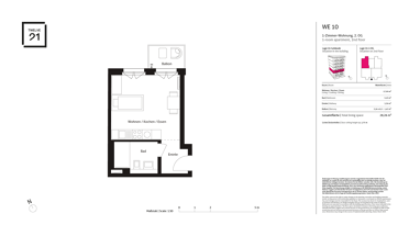 Apartment zum Kauf 265.000 € 1 Zimmer 28,2 m² 2. Geschoss Birkenstraße 12a Moabit Berlin 10559