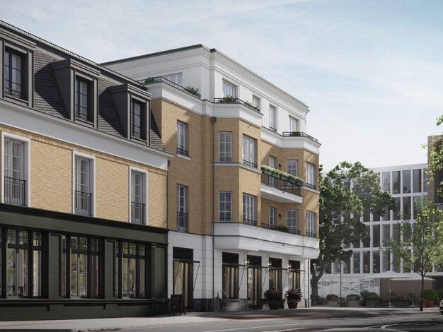 Wohnung zur Miete - Erstbezug 2.205 € 2 Zimmer 63 m² 1. Geschoss Oberkassel Düsseldorf 40545