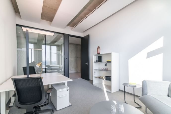 Büro-/Praxisfläche zur Miete 969 € 10 m²<br/>Bürofläche von 10 m² bis 50 m²<br/>Teilbarkeit Brüsseler Straße 1-3 Gallus Frankfurt am Main 60528