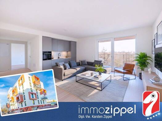 Wohnung zum Kauf - Erstbezug 393.000 € 2 Zimmer 53,8 m² frei ab 01.02.2026 Köpenick Berlin 12557