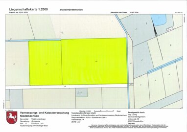 Land-/Forstwirtschaft zum Kauf 44.649 m² Grundstück Flachsmeer Westoverledingen 26810