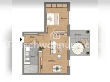 Wohnung zur Miete Tauschwohnung 580 € 2 Zimmer 56 m² EG Hellersiedlung Dresden 01099