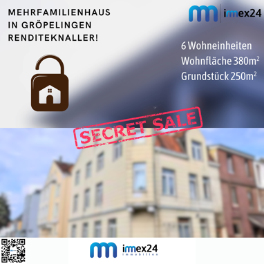 Mehrfamilienhaus zum Kauf 850.000 € 18 Zimmer 380 m² 250 m² Grundstück Lindenhof Bremen 28237
