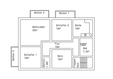 Wohnung zur Miete 950 € 4 Zimmer 98 m² 1. Geschoss Berching Berching 92334