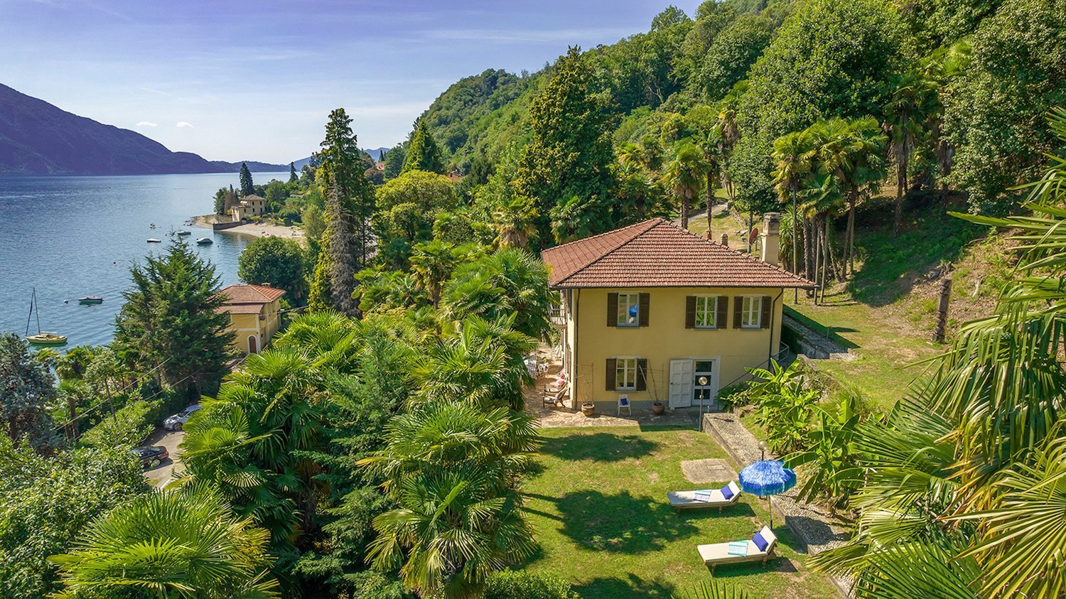 Villa zum Kauf 1.500.000 € 5 Zimmer 250 m²<br/>Wohnfläche 10.000 m²<br/>Grundstück Seeblick Oggebbio 28824