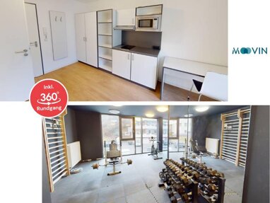 Apartment zur Miete 325 € 1 Zimmer 22,7 m² Erdgeschoss frei ab sofort Am Lohgraben 30 (Alt-) Siegen - Häusling Siegen 57074