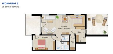 Wohnung zum Kauf 2,5 Zimmer 92,3 m² Creglingen Creglingen 97993