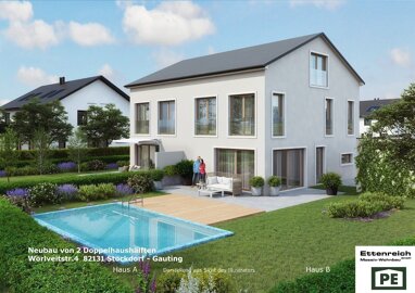 Doppelhaushälfte zum Kauf Provisionsfrei 1.499.000 € 6 Zimmer 141 m² 419 m² Grundstück Wörlveitstraße 4 Stockdorf Gauting 82131