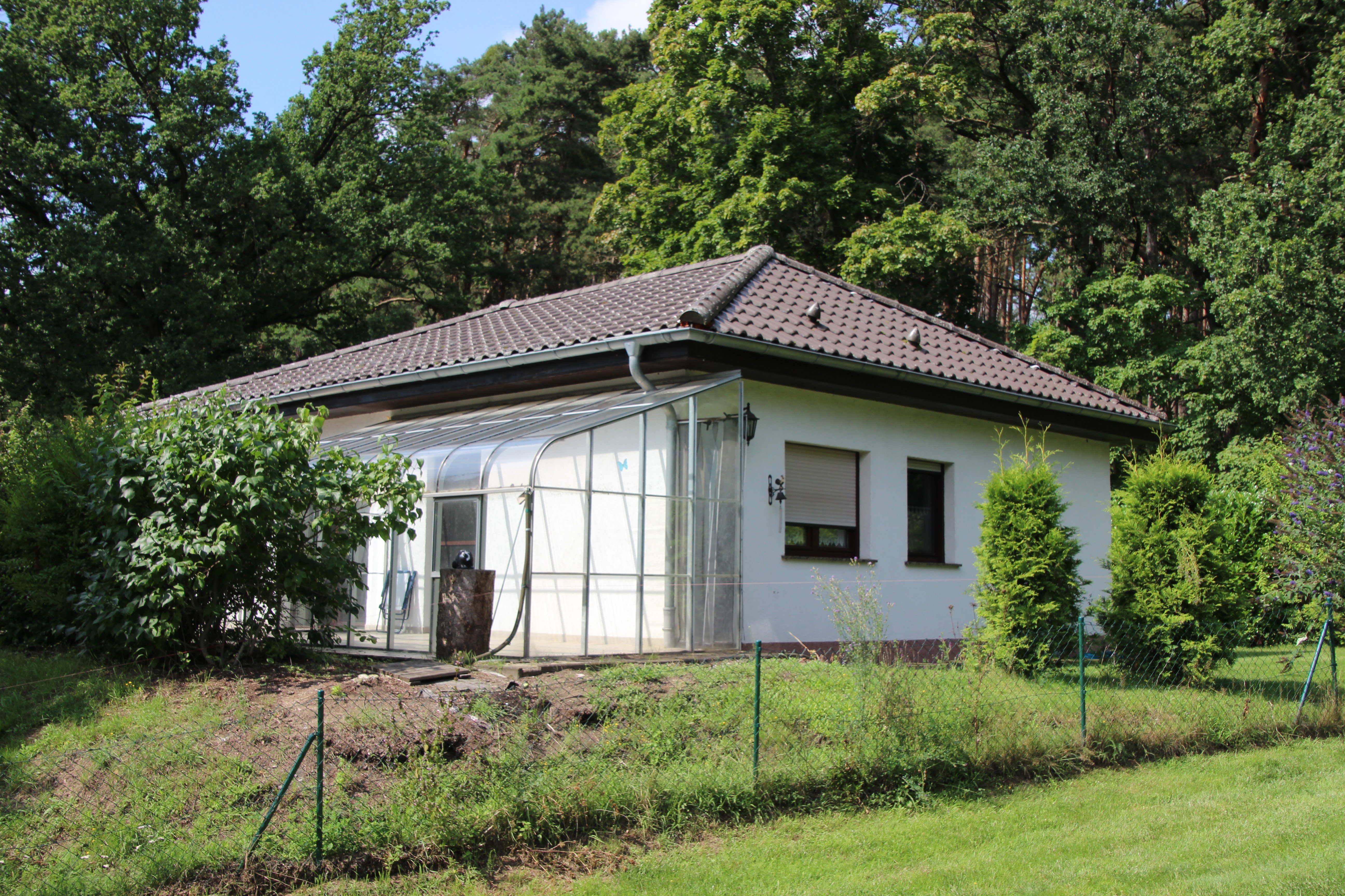 Bungalow zum Kauf 170.000 € 2 Zimmer 76 m²<br/>Wohnfläche 7.441 m²<br/>Grundstück ab sofort<br/>Verfügbarkeit Bünsche 5 Vieritz Milower Land 14715