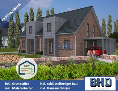 Doppelhaushälfte zum Kauf Provisionsfrei 409.000 € 5 Zimmer 113 m² 420 m² Grundstück Friedrichsfehn Edewecht 26188