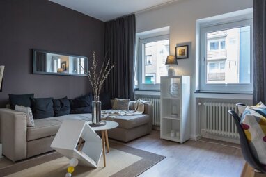 Wohnung zur Miete Wohnen auf Zeit 1.350 € 2 Zimmer 44 m² frei ab 01.07.2024 Gladbacher Straße Unterbilk Düsseldorf 40219