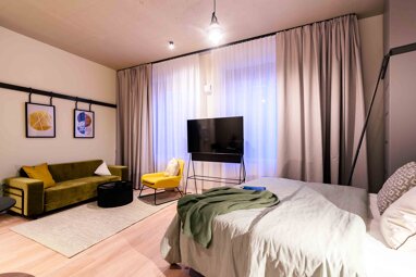 Apartment zur Miete Wohnen auf Zeit 1.244 € 1 Zimmer 30,4 m² frei ab 01.05.2024 Voltastraße 81 Bockenheim Frankfurt am Main 60486