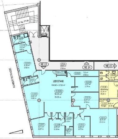 Büro-/Praxisfläche zur Miete provisionsfrei 1.743 € 217,8 m² Bürofläche Innenstadt Recklinghausen 45657