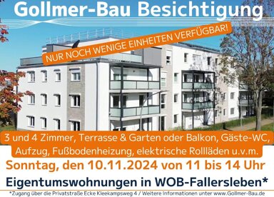 Wohnung zum Kauf 389.700 € 3 Zimmer 109,3 m² EG Kleekampsweg 2 Fallersleben Wolfsburg 38442