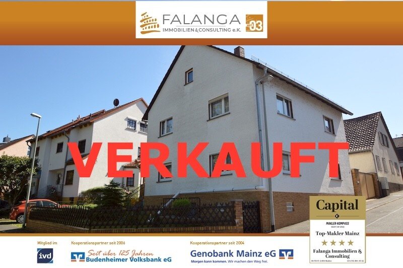Einfamilienhaus zum Kauf 370.000 € 5 Zimmer 155 m²<br/>Wohnfläche 262 m²<br/>Grundstück Delkenheim - Mitte Wiesbaden / Delkenheim 65205