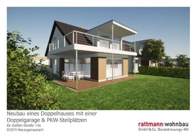 Doppelhaushälfte zum Kauf Provisionsfrei 1.460.000 € 6 Zimmer 199,8 m² 700 m² Grundstück Dr.-Daßler-Straße 14 Herzogenaurach 5 Herzogenaurach 91074