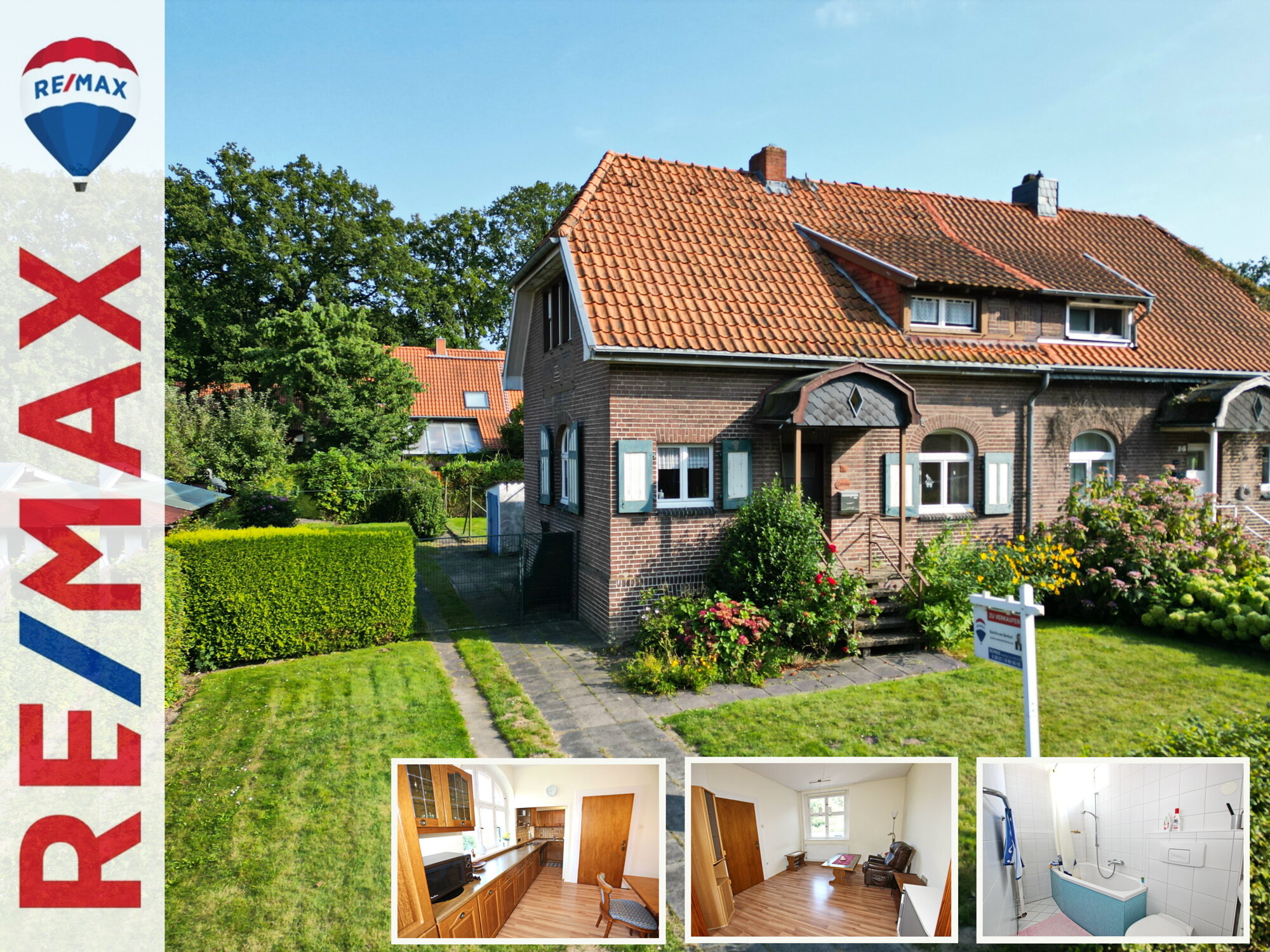 Doppelhaushälfte zum Kauf 219.000 € 4 Zimmer 97,5 m²<br/>Wohnfläche 517 m²<br/>Grundstück Hau Bedburg-Hau 47551