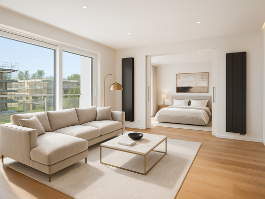 Wohnung zum Kauf - Erstbezug provisionsfrei 525.000 € 4 Zimmer 108,6 m² 1. Geschoss Untere Sooäckerstr. 11 Böhringen Radolfzell am Bodensee 78315