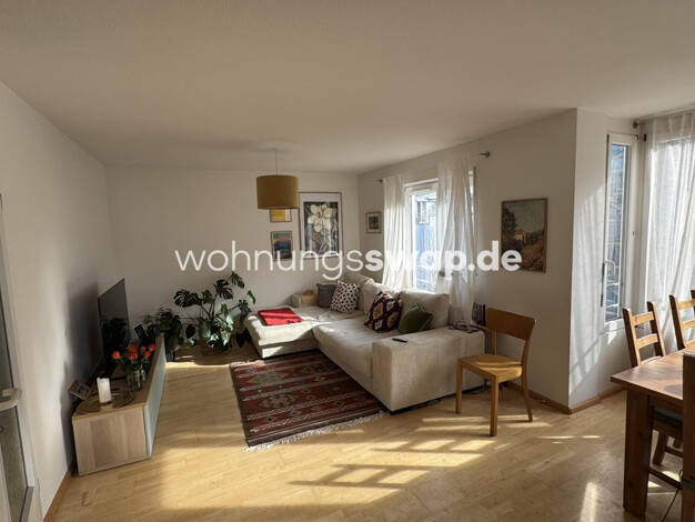 Studio zur Miete Tauschwohnung 890 € 3 Zimmer 82 m² 2. Geschoss Vauban Freiburg im Breisgau 79100