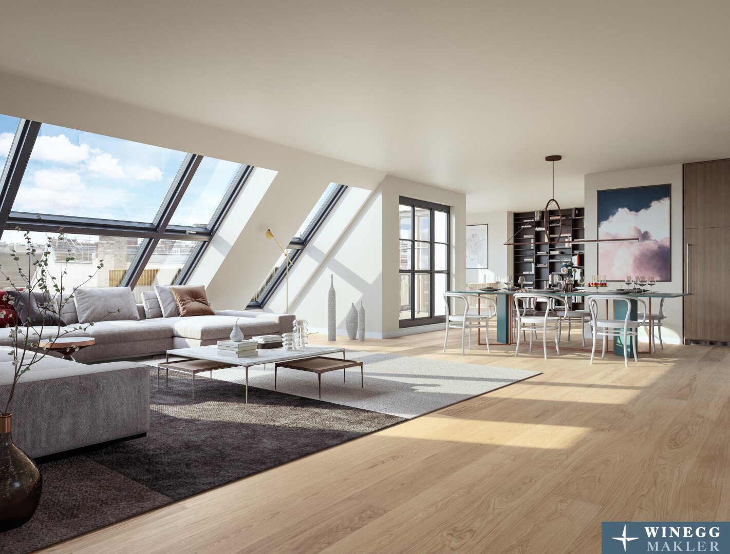 Penthouse zum Kauf provisionsfrei 3.739.000 € 3 Zimmer 171,7 m²<br/>Wohnfläche 7.<br/>Geschoss Kettenbrückengasse 22 Wien 1040