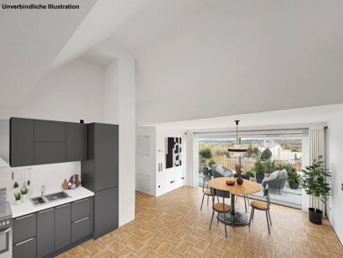Penthouse zur Miete 1.930 € 3,5 Zimmer 94,8 m² Weingartshof Ravensburg 88214