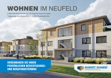 Wohnung zum Kauf provisionsfrei 494.200 € 4 Zimmer 101,7 m² 1. Geschoss Ruderatshofen Ruderatshofen 87674