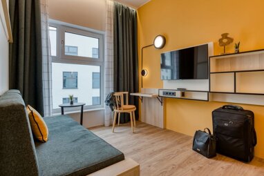 Wohnung zur Miete Wohnen auf Zeit 1.637 € 1 Zimmer 19 m² frei ab 01.07.2024 Holstenbrücke Vorstadt Kiel 24103