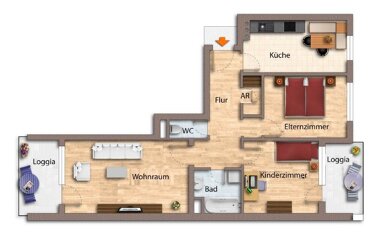 Wohnung zum Kauf 440.000 € 4 Zimmer 81 m² Kitzbühel 6370