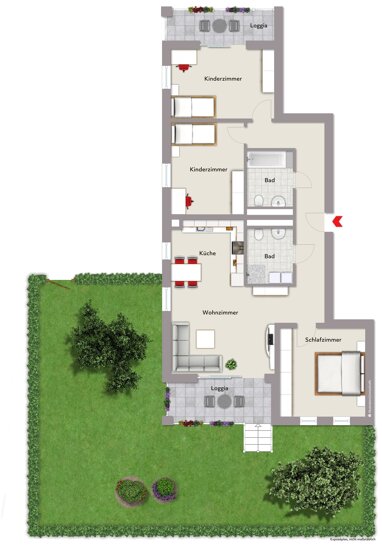 Wohnung zum Kauf Provisionsfrei 537.000 € 4 Zimmer 107 m² Musikerviertel Schweinfurt 97424