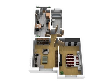 Wohnung zum Kauf 199.000 € 2 Zimmer Flingern - Süd Düsseldorf 40233