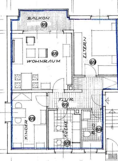 Wohnung zum Kauf provisionsfrei 275.000 € 3 Zimmer 71,8 m² EG Im Fiedlersee 14 Arheilgen - Süd Darmstadt 64291