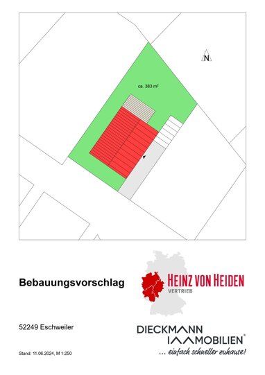 Einfamilienhaus zum Kauf Provisionsfrei 452.019 € 5 Zimmer 159,5 m² 383 m² Grundstück Stadtmitte Eschweiler 52249